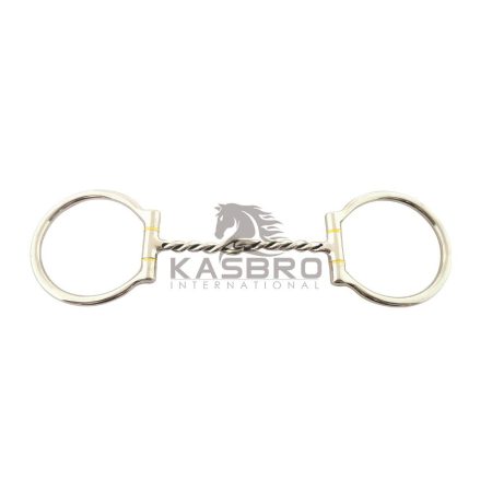 D Ring Snaffle Twisted Mouth