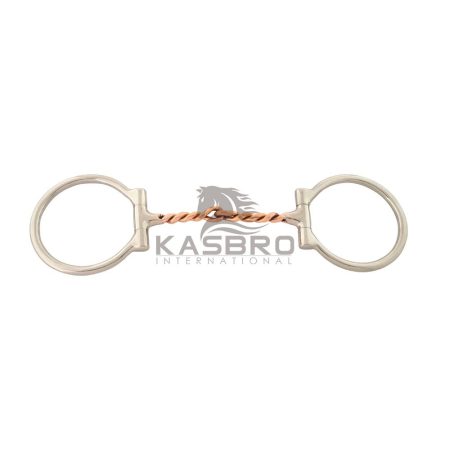 D Ring Snaffle Twisted Mouth