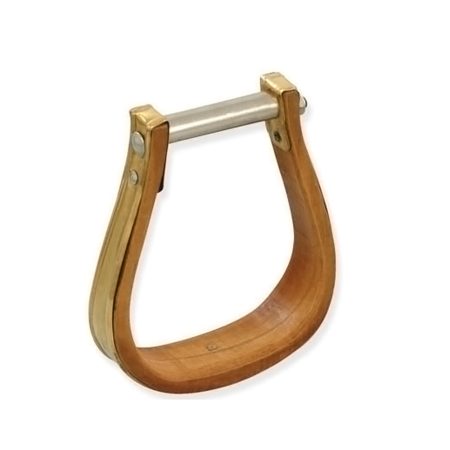 Wooden Stirrup Neck size 3″