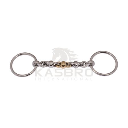 Loose Ring Multi Link Bit with Cuprium Center Link
