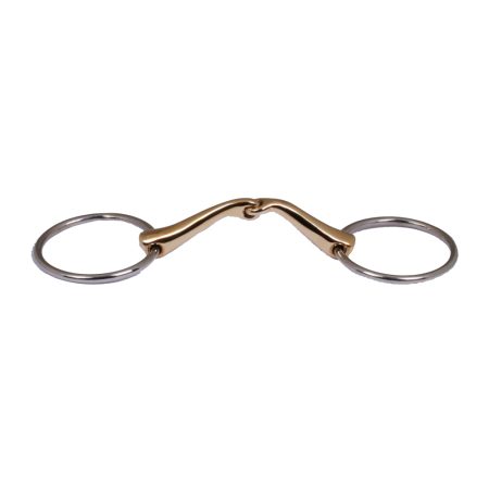 Verbindend Bent Joints Loose Ring Cuprium Mouth Bit with SS Rings