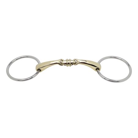 Loose Ring 45 Degree angled Mouth with Double Rollers in KK Link