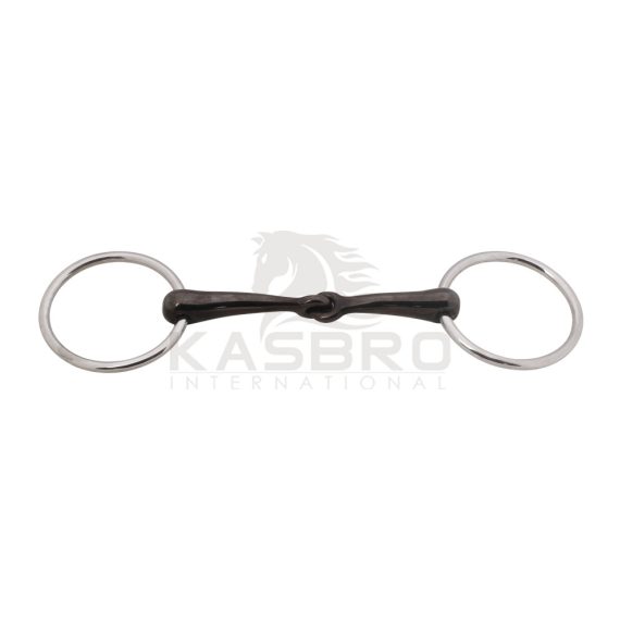 Loose Ring Snaffle Single Jointed Sweet Iron Bit