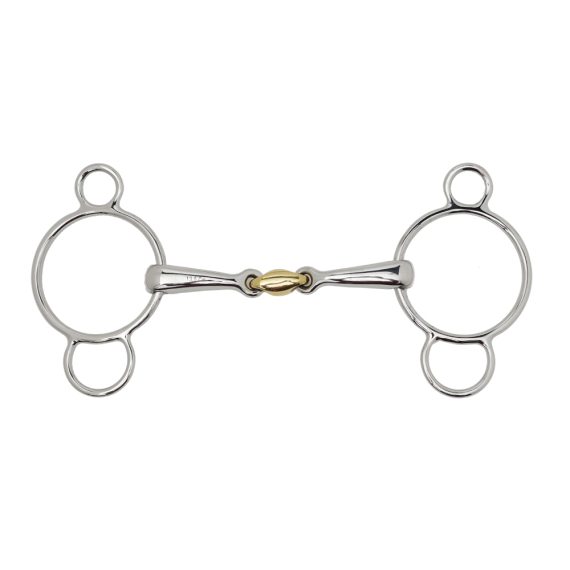 Pessoa Dble Jointed 3 ring Bit with Cuprium KK Link