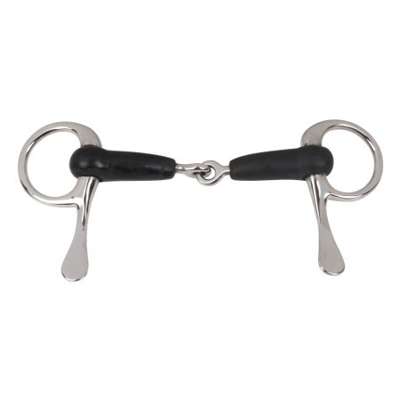 1/2 Spoon Rubber Jointed Snaffle