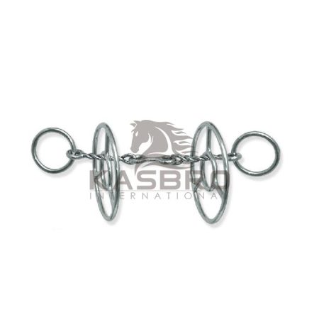 Dog Bone 1/8″ Twisted Wire Snaffle with