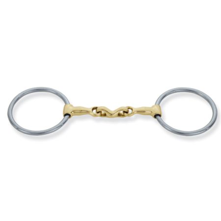 Loose ring snaffle w/ported mouth