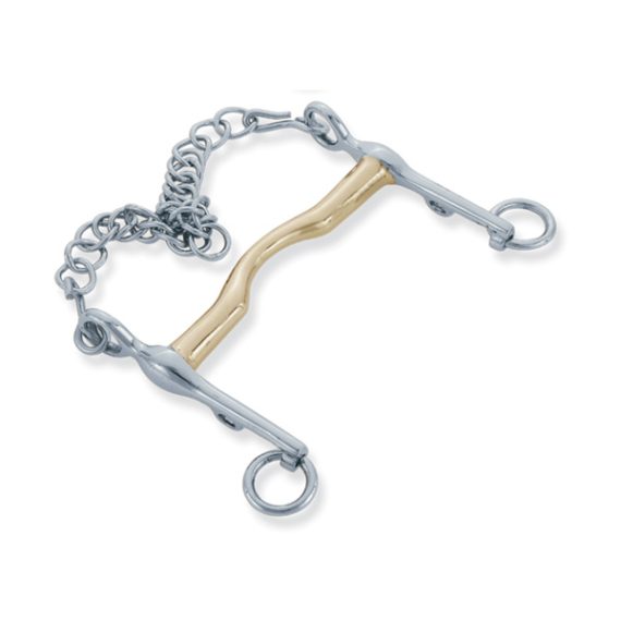 Gently Curved Cut Away Weymouth Snaffle