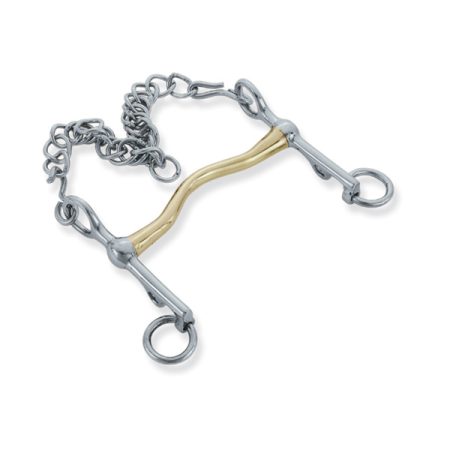 Ported WeyMouth piece Snaffle